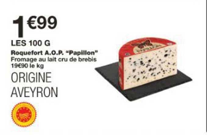 Roquefort A.O.P. "Papillon"