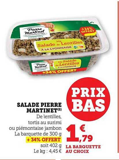 SALAD PIERRE MARTINET