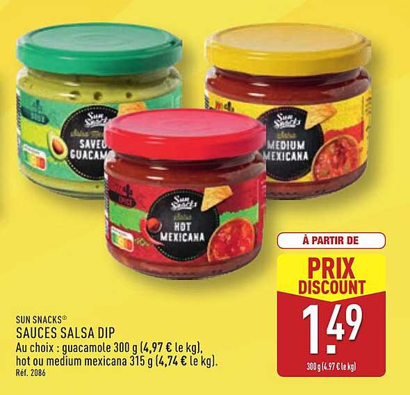 SAUCES SALSA DIP