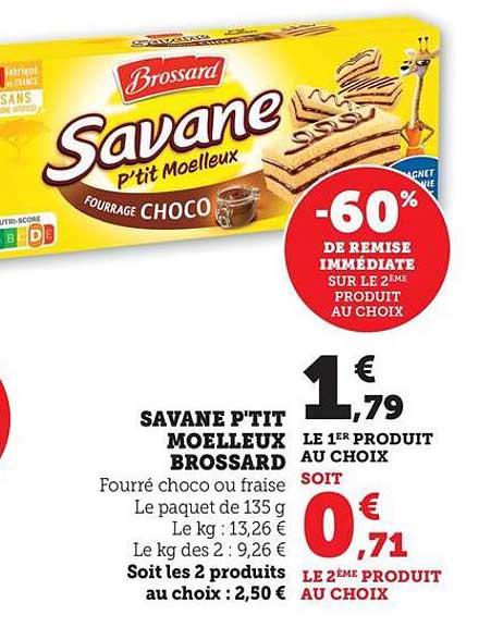 SAVANE P'TIT MOELLEUX BROSSARD