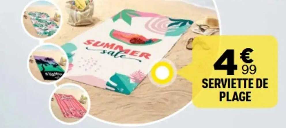 SERVIETTE DE PLAGE
