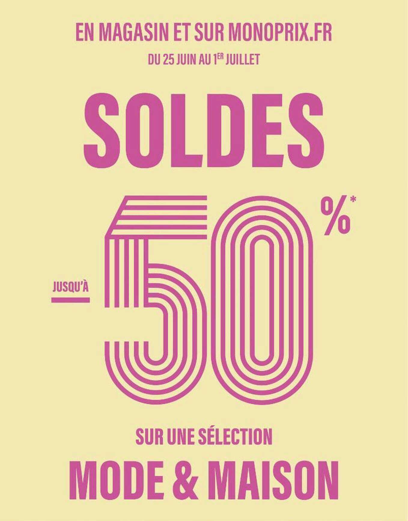 SOLDE JUSQU'À -50%