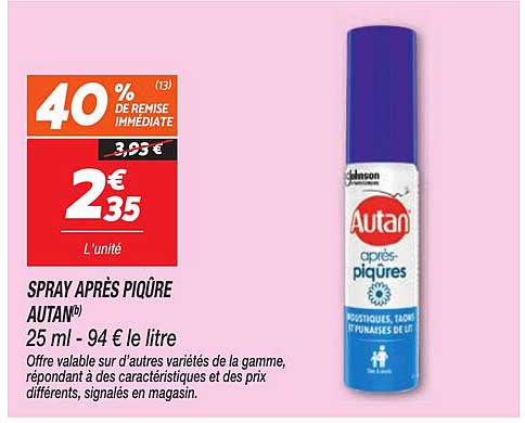 SPRAY APRÈS PIQÛRE AUTAN®