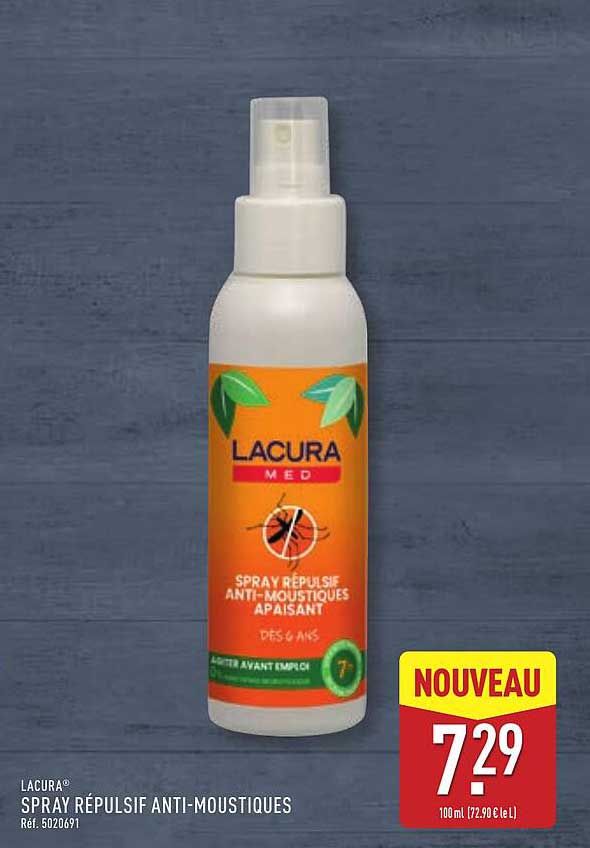 SPRAY RÉPULSIF ANTI-MOUSTIQUES APAISANT