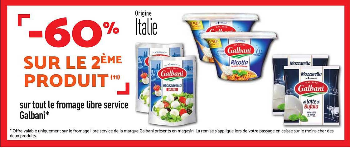 SUR LE 2ÈME PRODUIT -60%