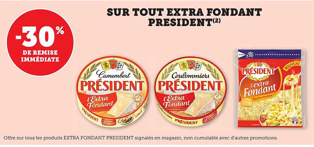 SUR TOUT EXTRA FONDANT PRESIDENT