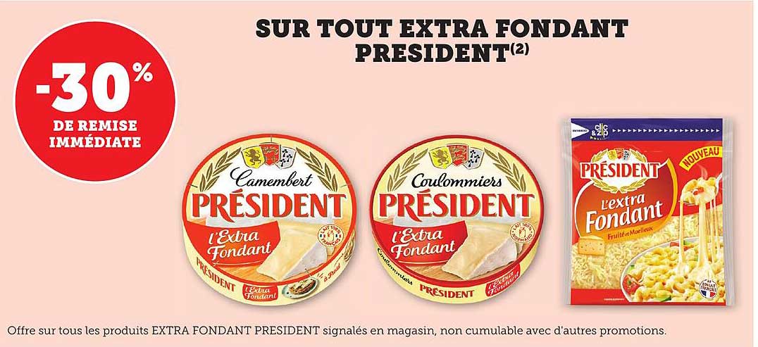 SUR TOUT EXTRA FONDANT PRESIDENT