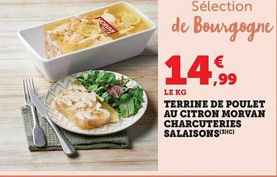 Terrine de poulet au citron Morvan