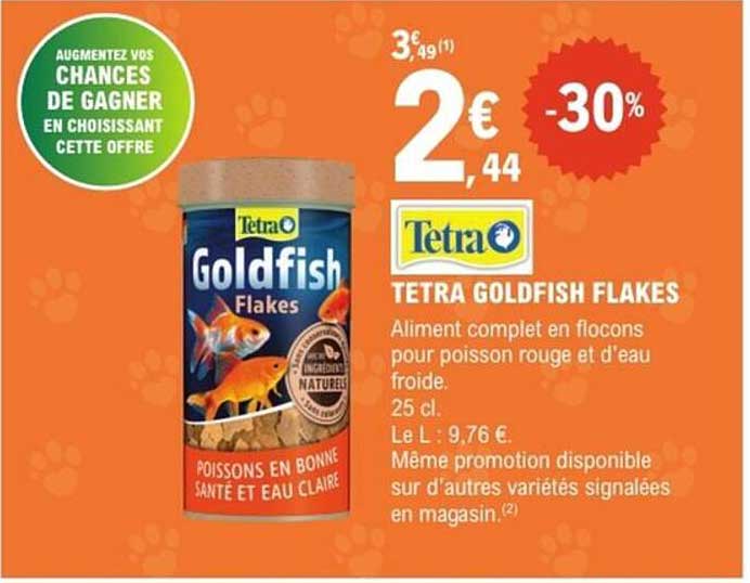 TETRA GOLDFISH FLAKES