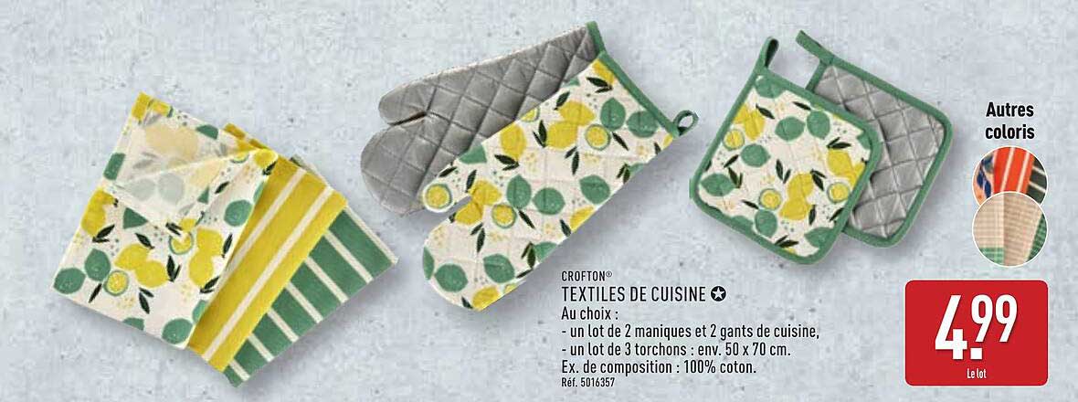 TEXTILES DE CUISINE