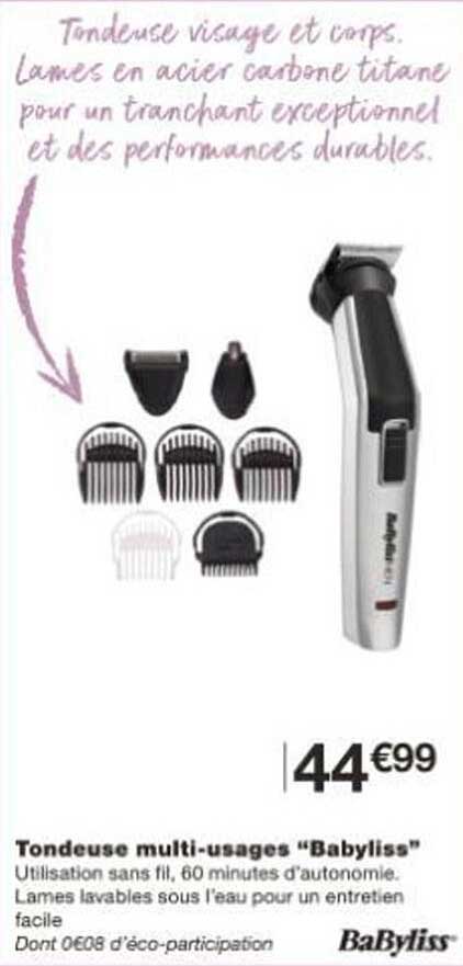 Tondeuse multi-usages "Babyliss"