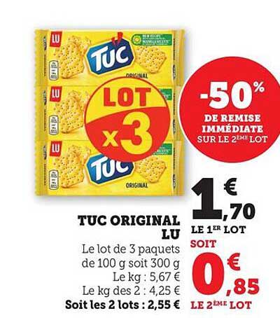 TUC ORIGINAL LU