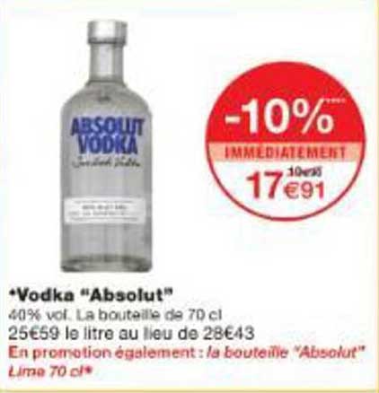 Vodka “Absolut”