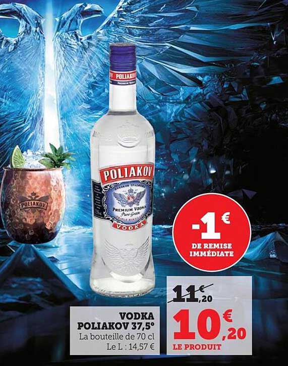 VODKA POLIAKOV 37,5°