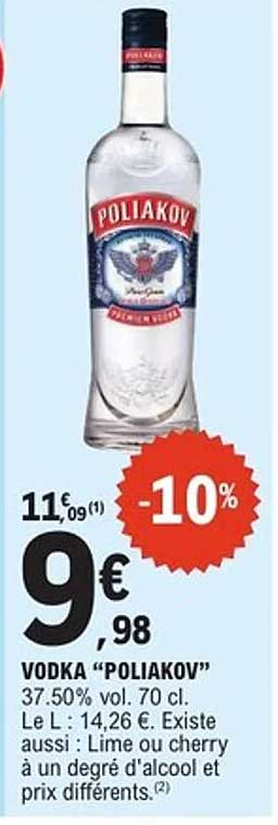 VODKA "POLIAKOV"