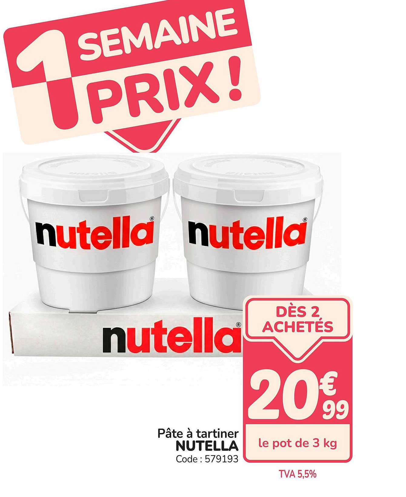 1 SEMAINE PRIX !