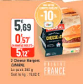 2 Chèvre Burgers CARRAL