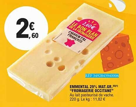 2€60 LE BON PLAN DE LA FROMAGERIE FRANÇAISE