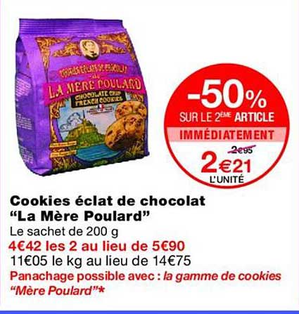 -50% SUR LE 2ÈME ARTICLE IMMÉDIATEMENT