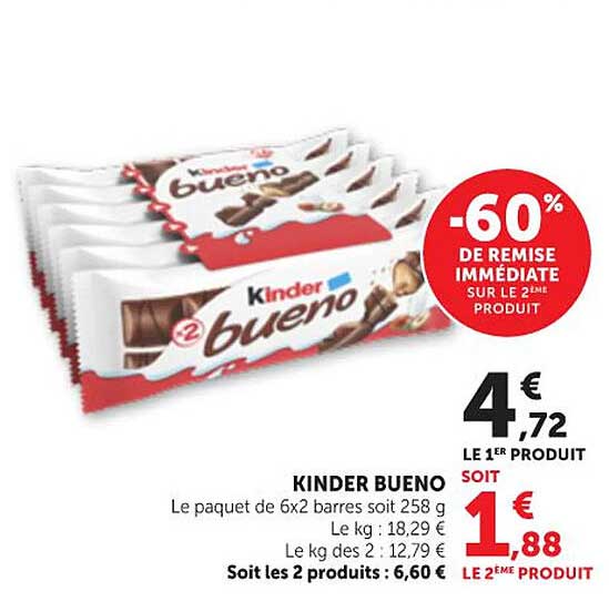 -60% DE REMISE IMMÉDIATE SUR LE 2EME PRODUIT