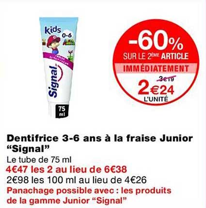 -60% SUR LE 2ÈME ARTICLE IMMÉDIATEMENT