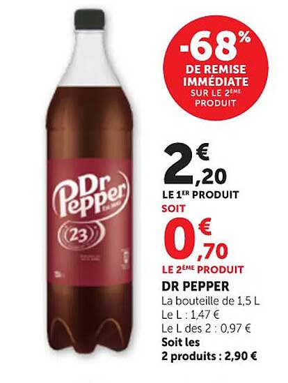 -68% DE REMISE IMMÉDIATE SUR LE 2ÈME PRODUIT