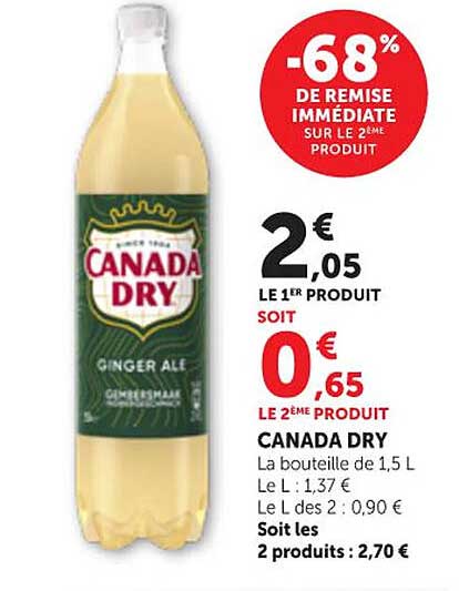 -68% DE REMISE IMMÉDIATE SUR LE 2ÈME PRODUIT