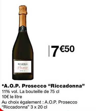 A.O.P. Prosecco “Riccadonna”