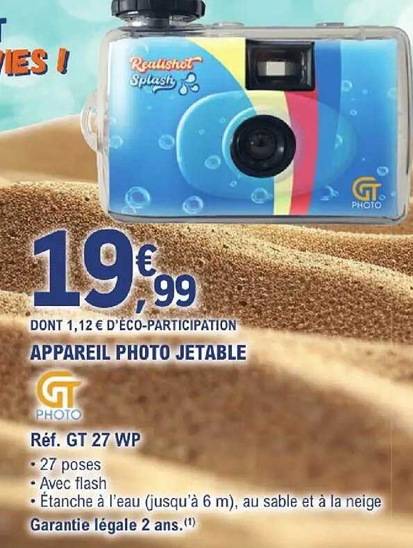 APPAREIL PHOTO JETABLE