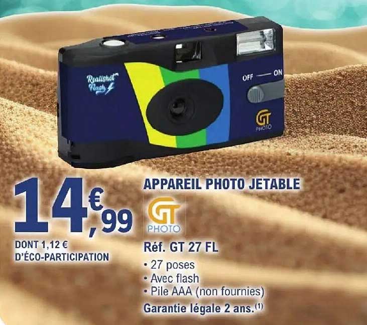 APPAREIL PHOTO JETABLE