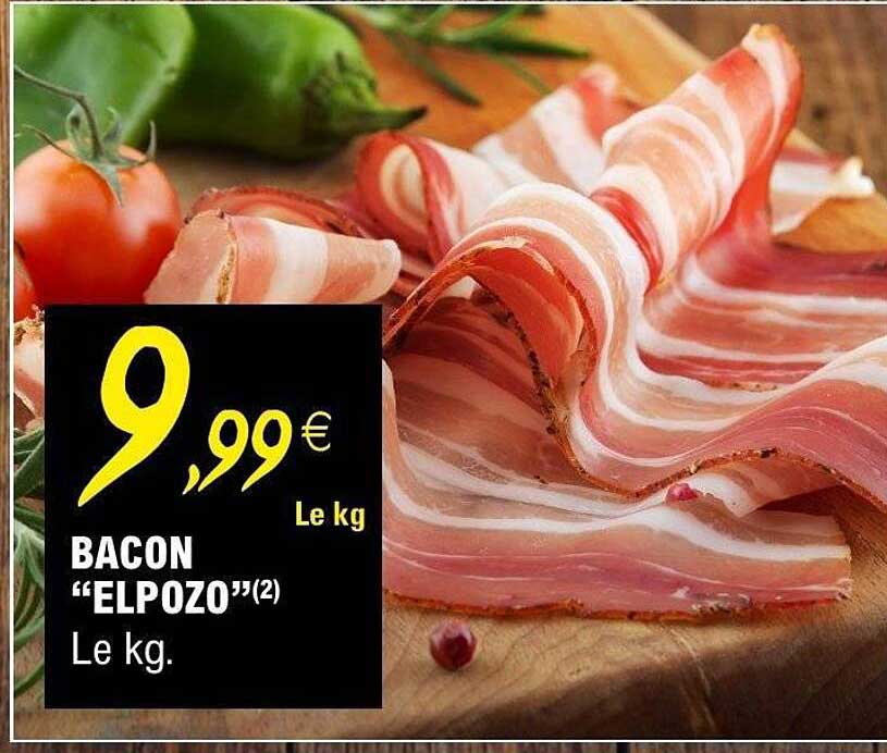 BACON "ELPOZO"(2) Le kg.
