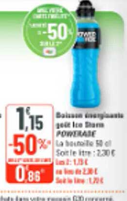 Balsam énergisants go! the bars POWERADE