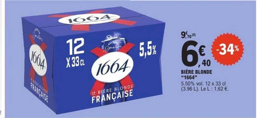 BIÈRE BLONDE “1664”