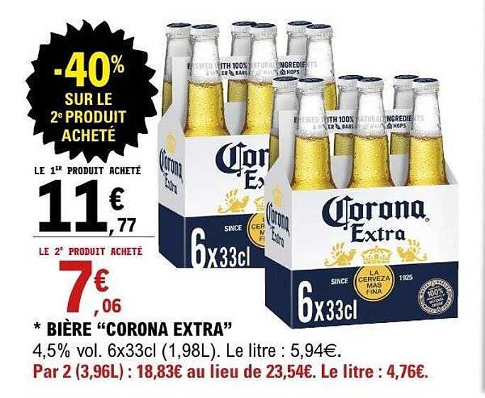 BIÈRE “CORONA EXTRA”