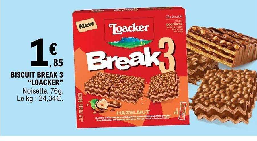BISCUIT BREAK 3 “LOACKER”