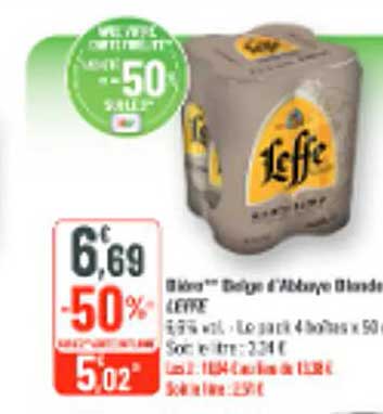 Blonde d’Abbaye Blonde 4x25cl