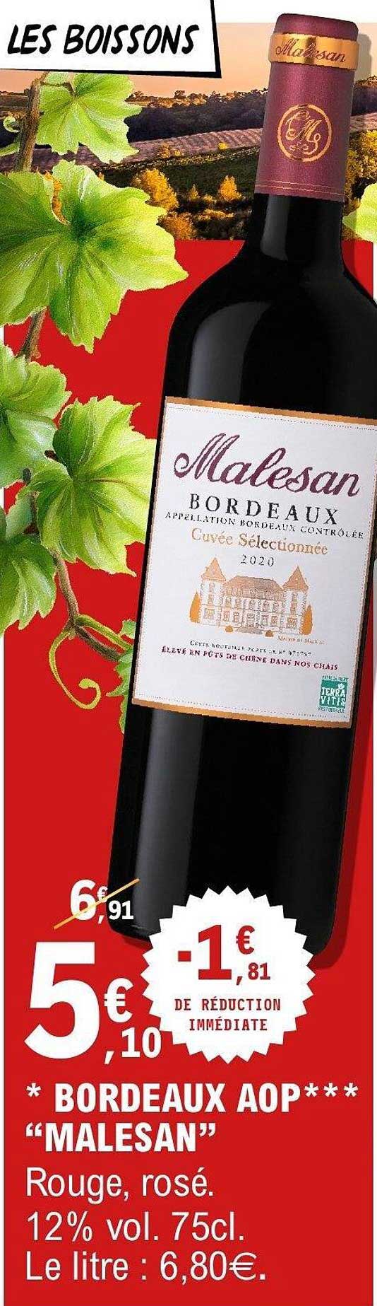 BORDEAUX AOP “MALESAN”