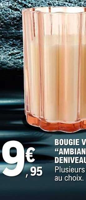 BOUGIE V “AMBIAN” DENIVEAU Plusieurs au choix.