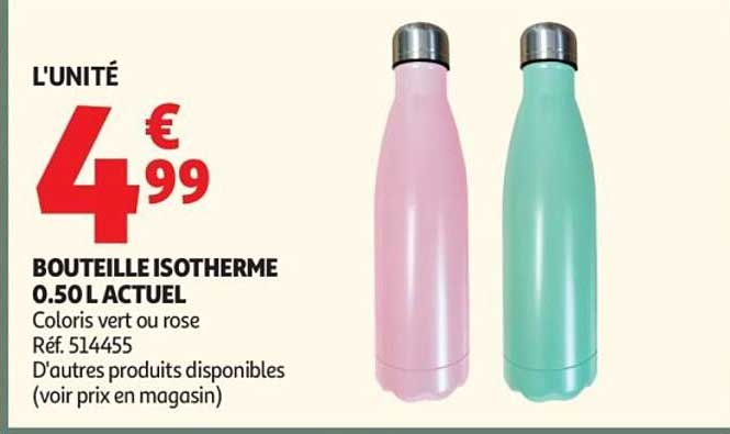 BOUTEILLE ISOTHERME 0.50 L ACTUEL