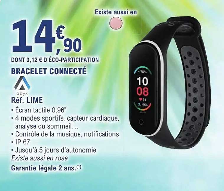 BRACELET CONNECTÉ