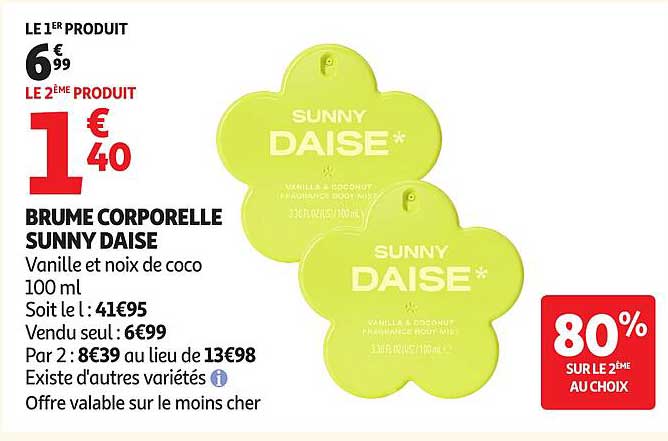 BRUME CORPORELLE SUNNY DAISE