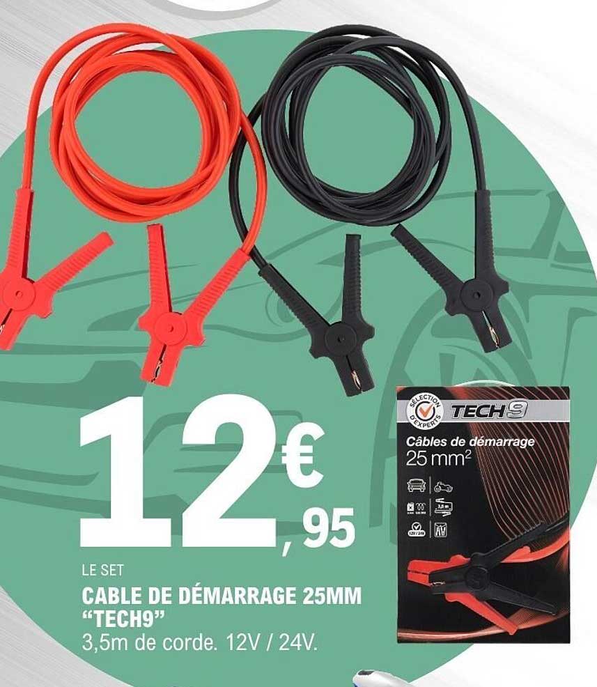 CABLE DE DÉMARRAGE 25MM “TECH9”