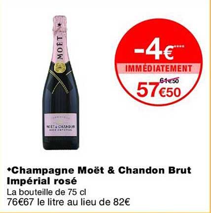 Champagne Moët & Chandon Brut Impérial rosé