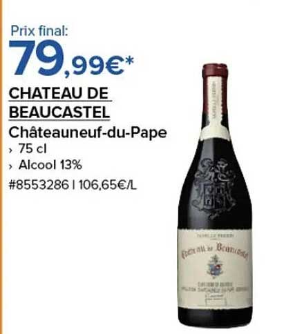 CHATEAU DE BEAUCASTEL