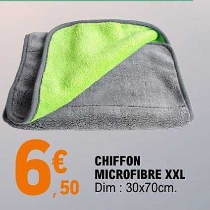CHIFFON MICROFIBRE XXL Dim : 30x70cm.