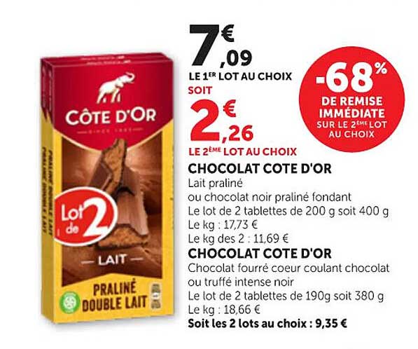 CHOCOLAT COTE D'OR