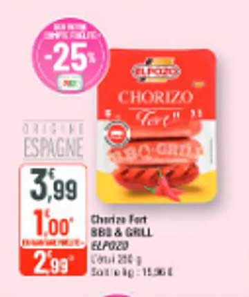 Chorizo fort BBQ & Grill EL POZO