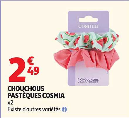 CHOUCHOUS PASTÈQUES COSMIA