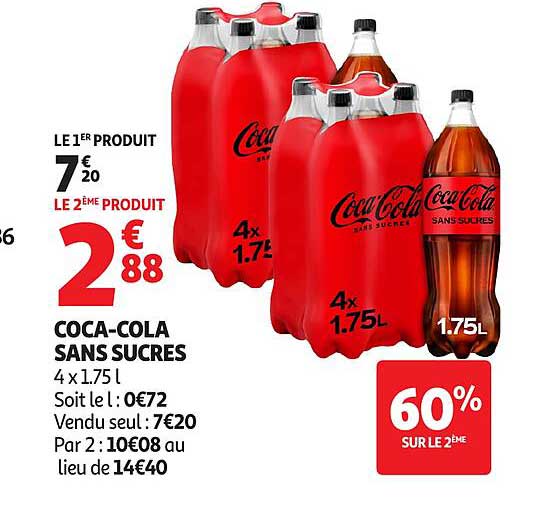 COCA-COLA SANS SUCRES