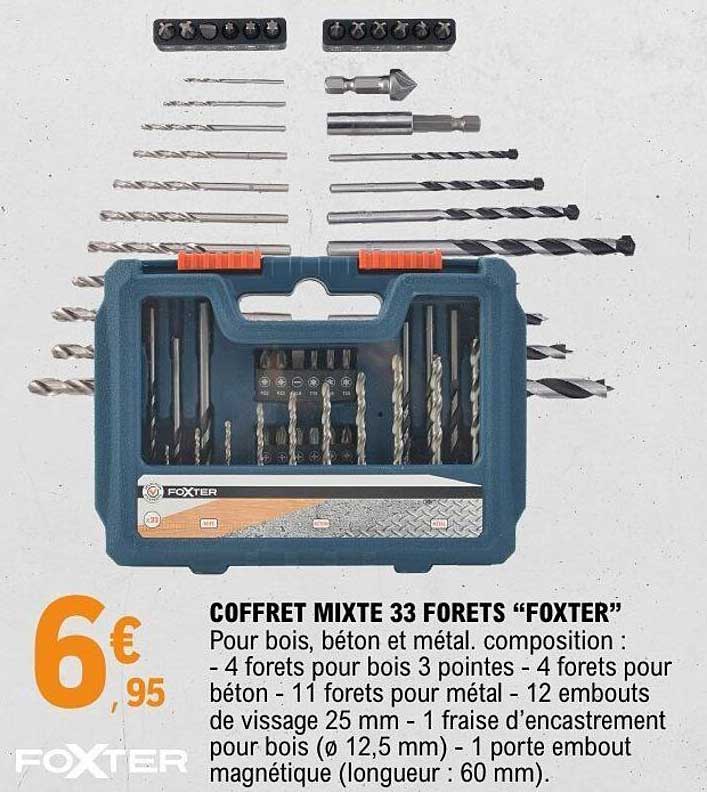 COFFRET MIXTE 33 FORETS “FOXTER”
